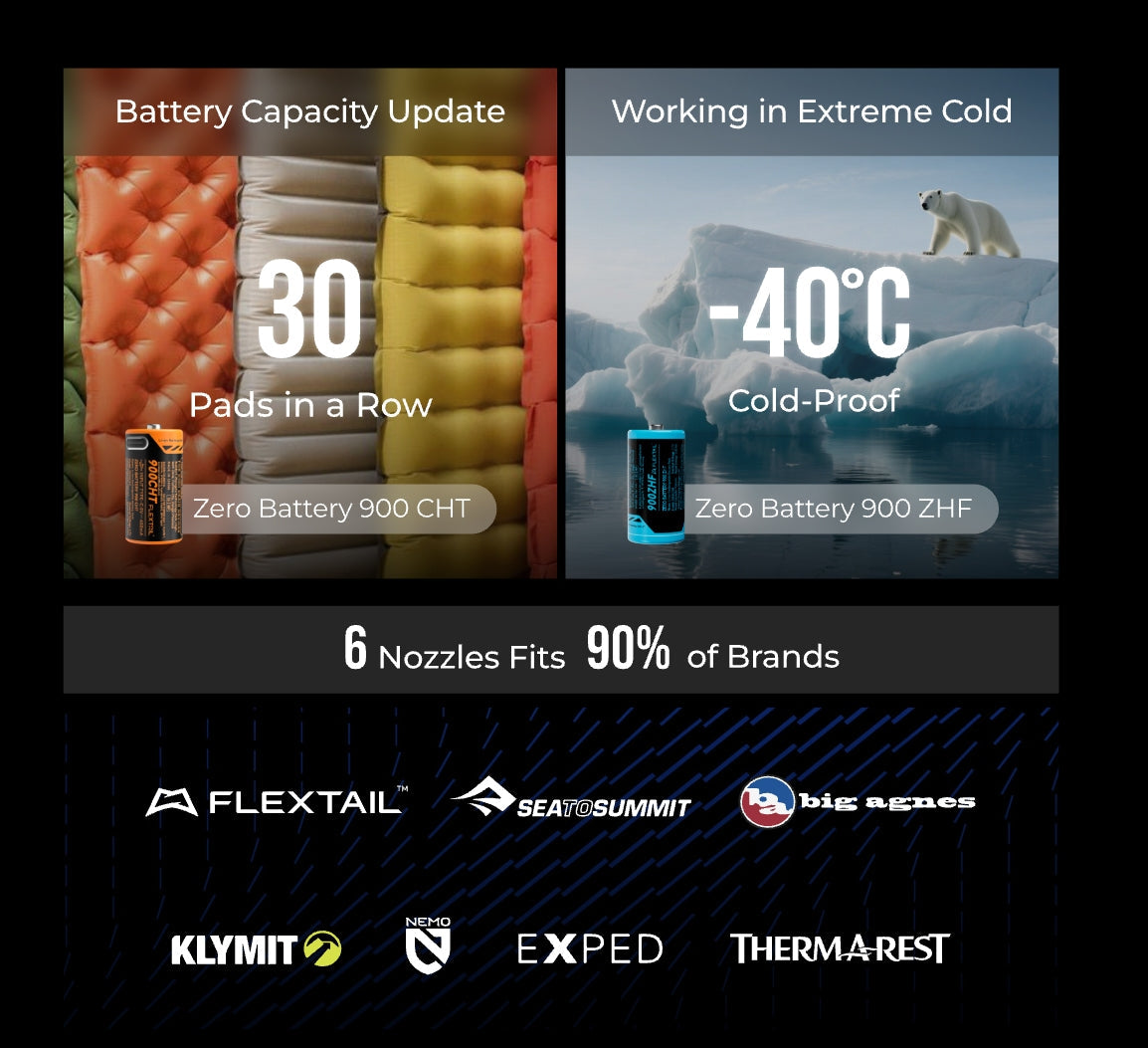 Ultralight 2 Sleeping Pad Pump | Compact Outdoor Inflator