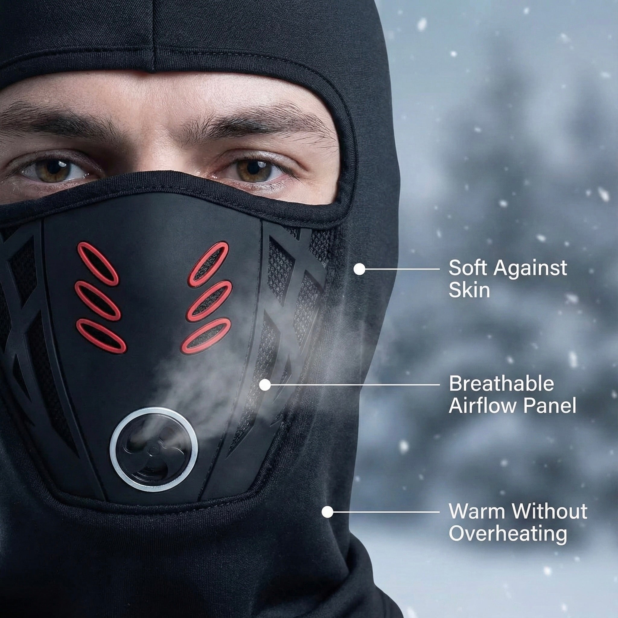 Windproof Anti-Fog Thermal Balaclava