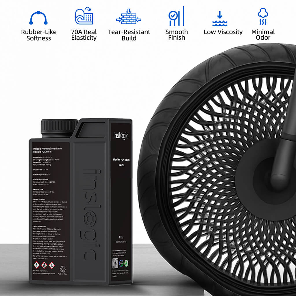 Inslogic Flexible 70A Resin